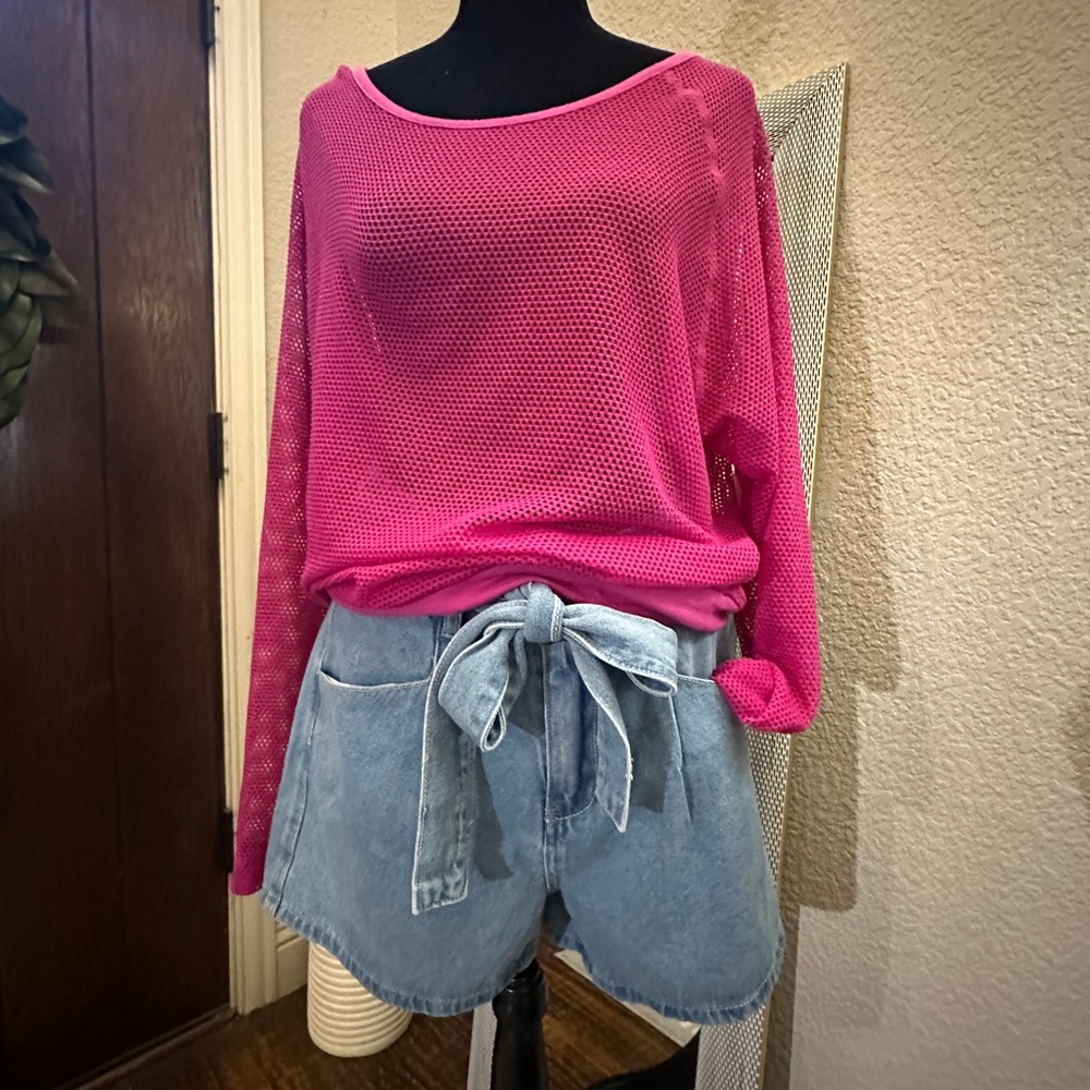 NWT! Wishlist High-Waisted Denim Shorts - Picture 12 of 14